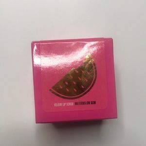 JSC velour lip scrub in watermelon gum